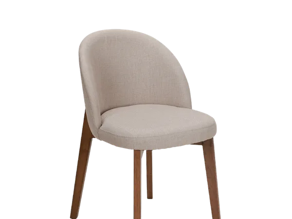Wanchang solid-wood dining chair developed for an OEM buyer