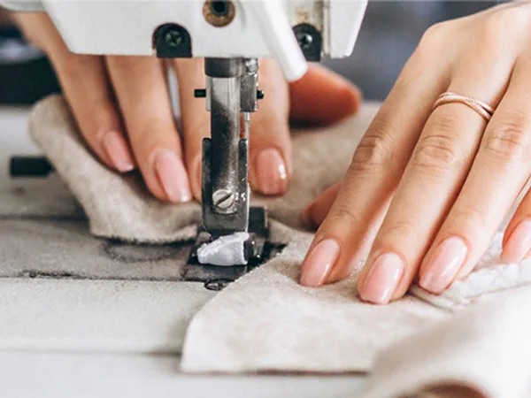 Wanchang upholstery line — sewing a chair cover
